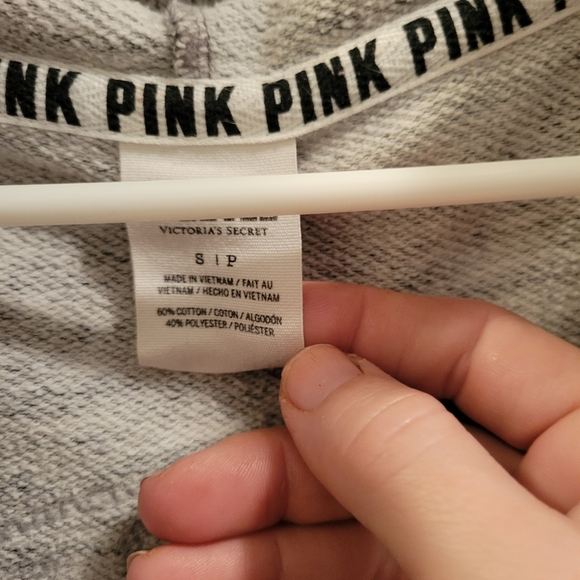 Vs pink rare Russian ruby bling hoodie - Picture 3 of 4